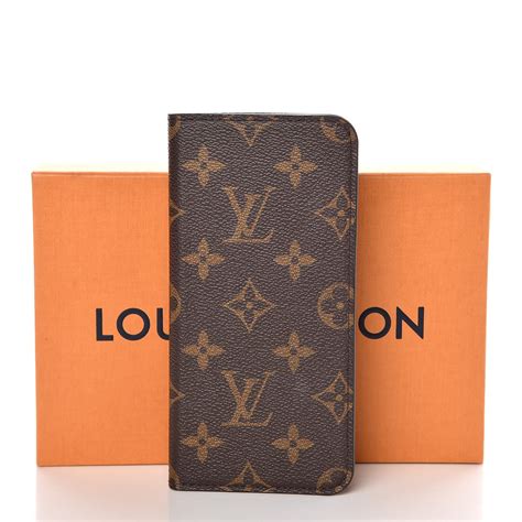 LOUIS VUITTON Monogram iPhone 7/8 Plus Folio Case.